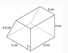 25+ points for best two answers!  1. what is the surface area of the right trapezoidal p