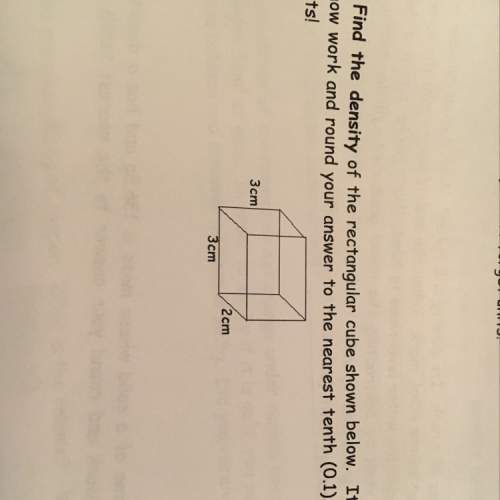 What is the answer and what would the work be?