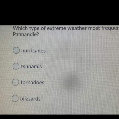 Which type of extreme weather most frequently creates problems for texans in the pahandle