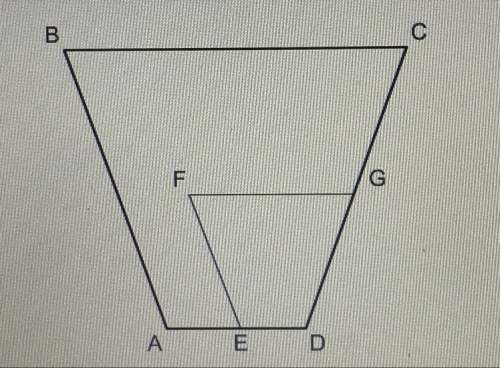 5. the two trapezoids are similar. which is a correct proportion for corresponding sides?