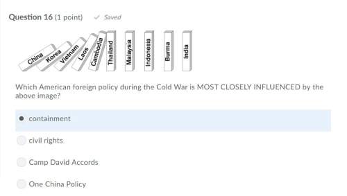 Correct answer only !  which american foreign policy during the cold war is most closely