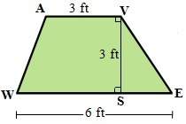 Find the area of the triangle or quadrilateral.
