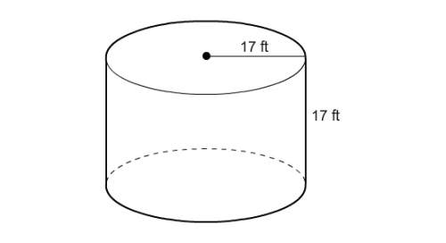 What is the surface area of the cylinder?  937π ft^2 1,156π ft^2 289π ft^2