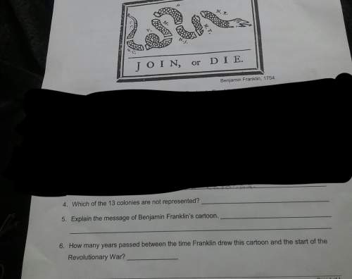 Ineed with these three questions on benjamin franklins cartoon on join or die !