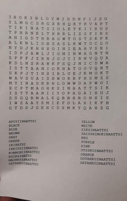 The answer to the word search it's hard for me