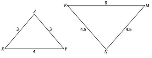 Select the postulate or theorem that you can use to conclude that the triangles are similar.