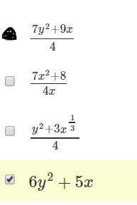 Which expressions are polynomials?  select each correct answer.