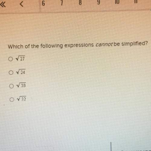 Which of the following cannot be simplified ?