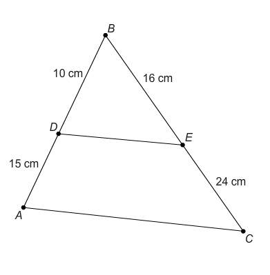 Is △dbe similar to △abc ? if so, which postulate or theorem proves these two triangles are similar?