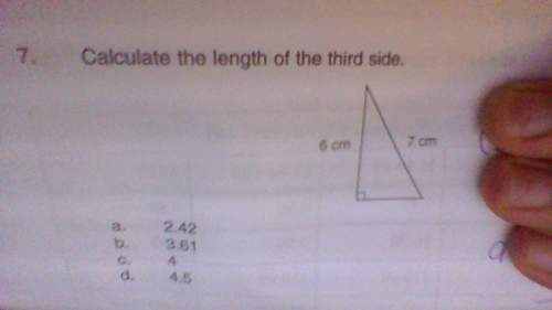Calculate the length of the third side?