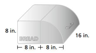 The breadbox is a composite figure. what is the surface area of the breadbox to the nearest square i