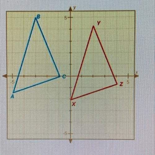 Which of the following conditions is sufficient to show that the two triangles are congruent?