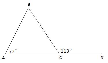 Write a list of steps that are needed to find the measure of ∠b