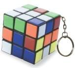 Akeychain-sized rubik’s cube® is made up of small cubes. each small cube has a surface area of 1.5 s