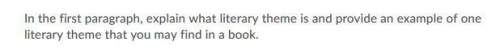 Ah ! i dont know what literary theme is explain it and i swear if anyone puts "in contemporary lit