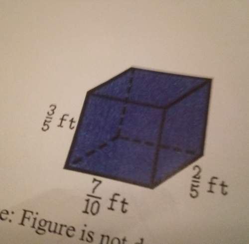 What is the volume of the rectangular prism shown above