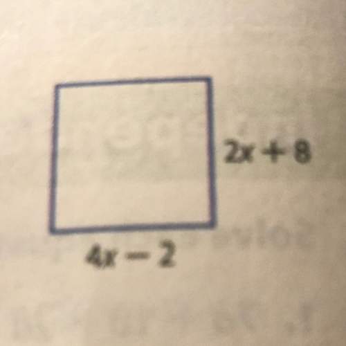Explain a method you could use to find the value of x.