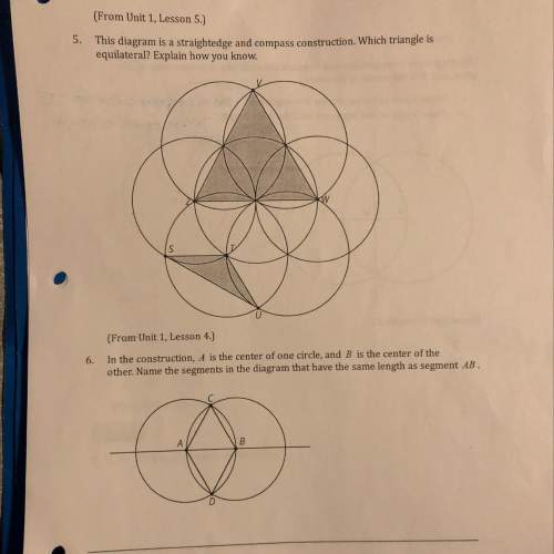 If you’re good with geometry and know the answer to 5 and 6 can you me