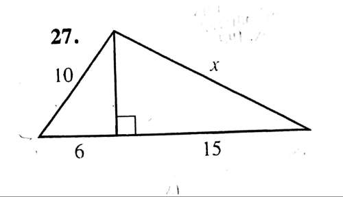 How do i find the value of x using the pythagorean theorem?