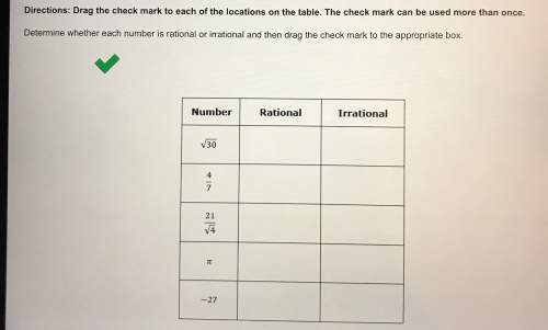 In the question you have to find whether the number is either rational or irrational.
