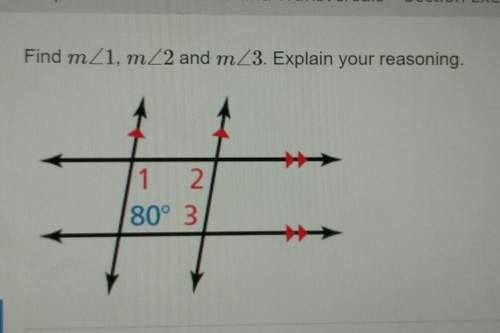 Can someone explain? find the measure of angle 1, 2 and 3?
