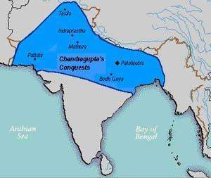 How far south did asoka expand the mauryan empire?