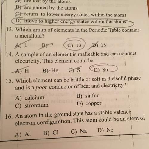 #15 which element can be brittle or soft in a solid phase and is poor conductor of heat and electric