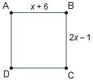 Abcd is a square. what is the length of line segment dc? 5 units 7 units 11 units 13 units pls !