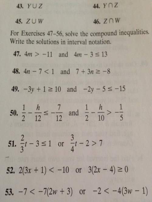 Can someone with question 51 i need to break it down