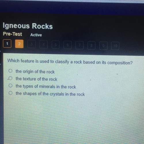 Which feature is used to classify a rock based on its composition?