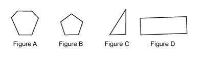 Which polygon appears to be regular?  figure a  figure b  figure c  figure