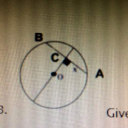 Given: circle o, diameter, marked perpendicular, chord bc= 8, find x.