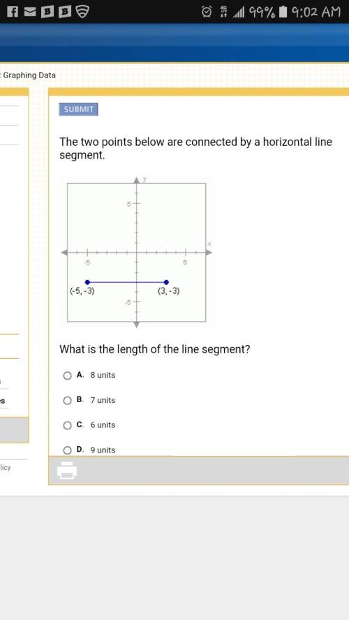 What is the length of the line segment?