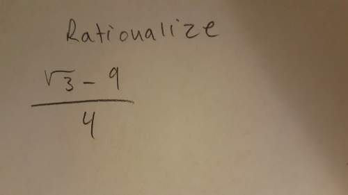 Rationalize the numerator of (√(3)-9)/4.when i get -78/4√(3)+36. is that correct?&lt;