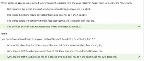 In Anne Frank. The Diary of a Young Girl, how does Anne respond to the conflicting advice she receiv