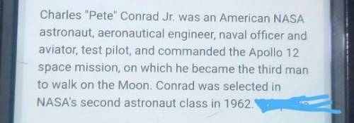 Who was the third on the moon