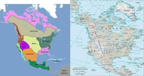 Compare maps of the world in ancient times with current political maps.

Use the maps below to answe