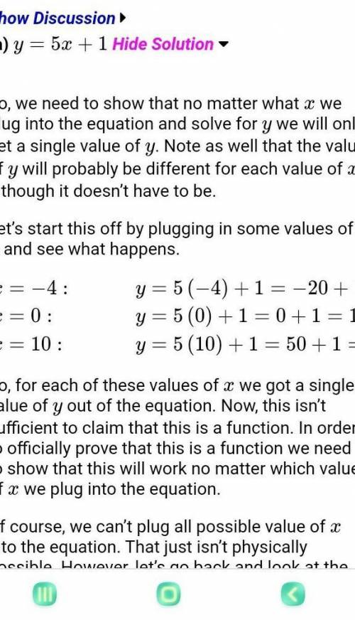 Which equation is a function?

O A. X = -2
O B. Y= 2x – 9
O C. y² = x - 2
O D. x² + y² = 9