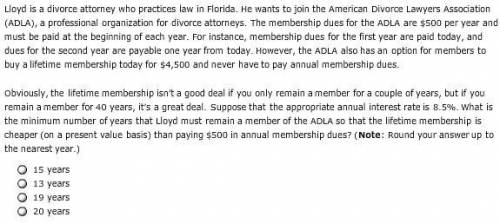 Obviously, the lifetime membership isn’t a good deal if you only remain a member for a couple of yea