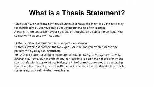 Can someone write a thesis paragraph for me, or give me tips on how to do it?