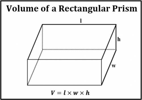 The volume of a rectangular prism is 504 cubic centimeters. If the length of a rectangular prism is