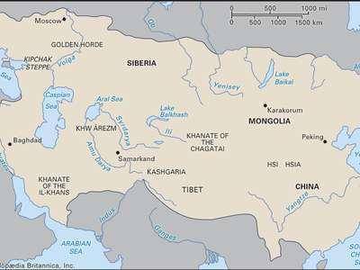 Which of the following statements is accurate about the Mongols during the 1200s and 1300s?

A. The