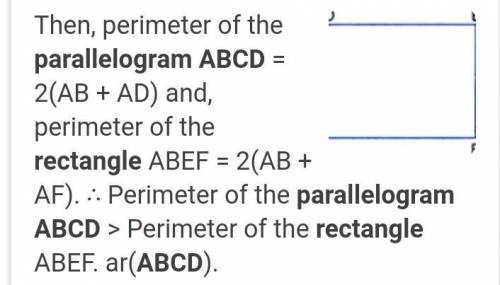 Parallelogram ABCD is a rectangle. Which statement are true?