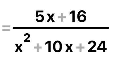 Combine as indicated signs 
x+2/x+4 - x-1/x+6