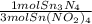 \frac{1molSn_{3}N_{4}}{3molSn(NO_{2})_{4}}