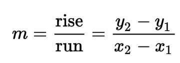 What is the gradient formula?