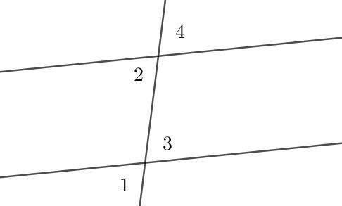 If angle 3 and angle 4 are corresponding angles, then their vertical angles are also corresponding a
