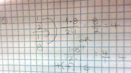 Divide 4 1/2 by the following unit fractions.
a) 1/8