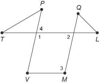 I’ve been trying so hard, provide reasons for the proof. given: angle 2=4 and 2 a