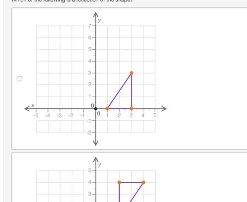 25 points a shape is shown on the graph:  a coordinate plane is shown. tria